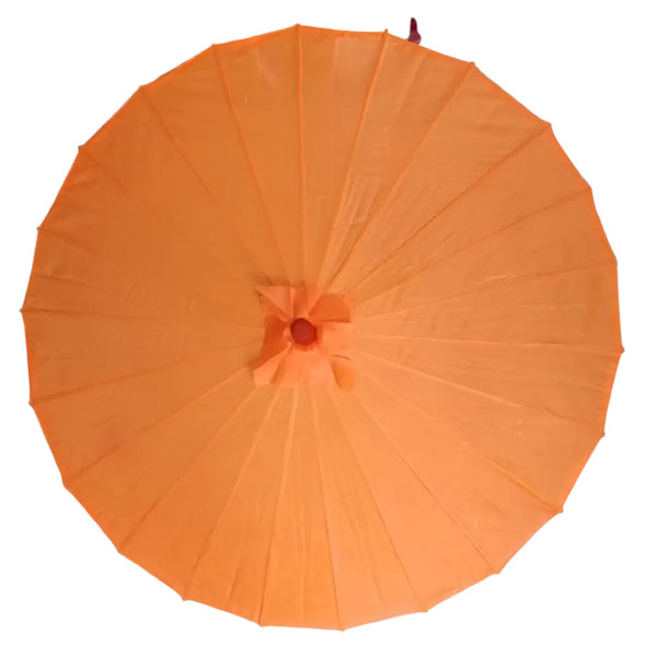 Chinese Colored Fabric Umbrella White Pink Parasols Traditional Dance Japanese Silk Props Umbrellas