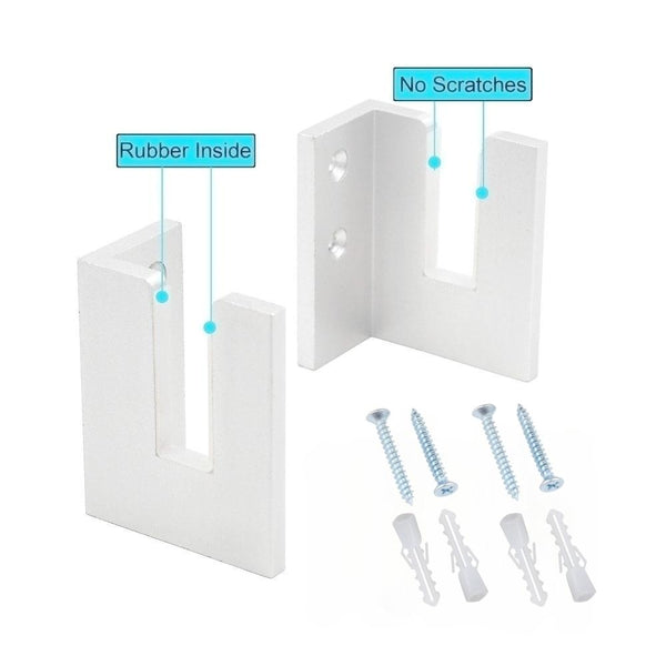 Wall Mount For One Pair Of Four Wheel Skateboards Acrylic Display Rack Racks & Hooks