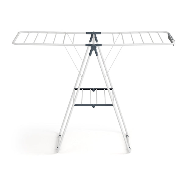 Artiss 2 Tier Clothes Rack Airer Foldable 139Cm White Clothes Airers