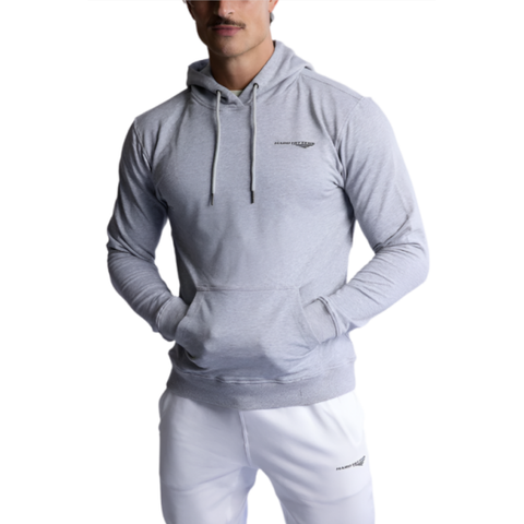 Hard Hitters Slim Fit Terry Hoodie Grey Coats Jackets & Vests