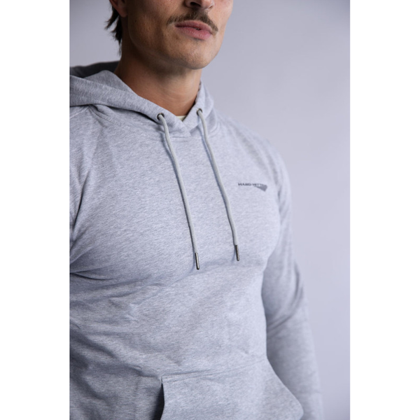 Hard Hitters Slim Fit Terry Hoodie Grey Coats Jackets & Vests