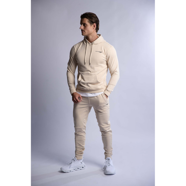 Hard Hitters Slim Fit Terry Joggers Beige Pants