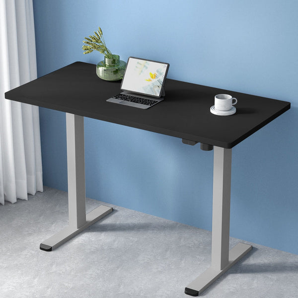 Artiss Standing Desk Motorised 120Cm Black Standing Desks
