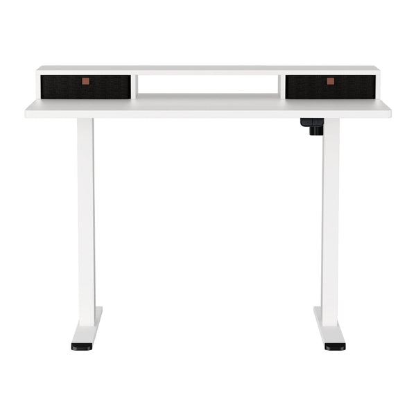Artiss Electric Standing Desk With Storage Shelf Drawer Office Table 120Cm Standing Desks