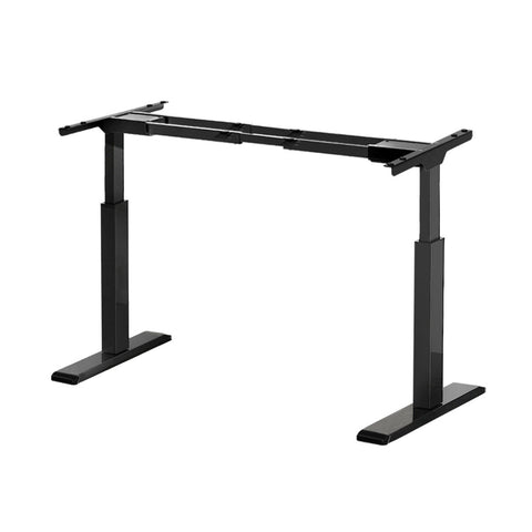 Artiss Standing Desk Frame Only Dual Motor Motorised Black Standing Desks