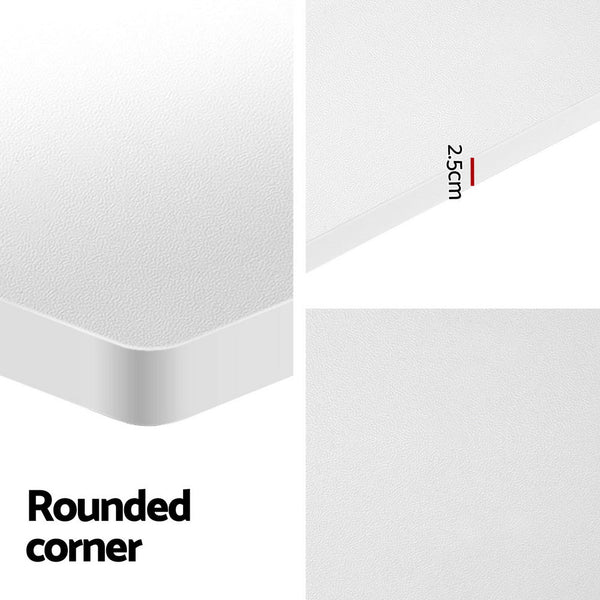 Artiss Standing Desk Motorised Dual White 120Cm Standing Desks