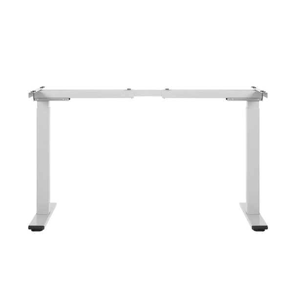 Artiss Standing Desk Frame Only Dual Motor Motorised White Standing Desks