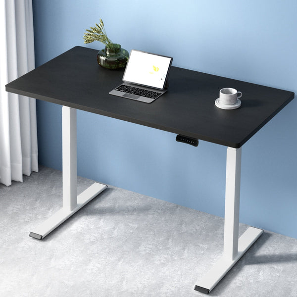 Artiss Standing Desk Motorised Dual 120Cm Black Standing Desks