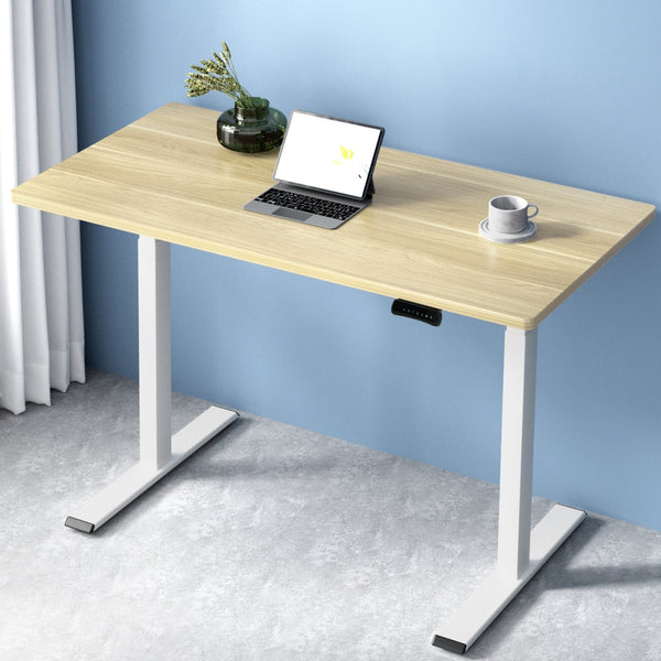 : Particleboard Standing Desk Motorised Dual Height Adjustable Home Office Standing Desks