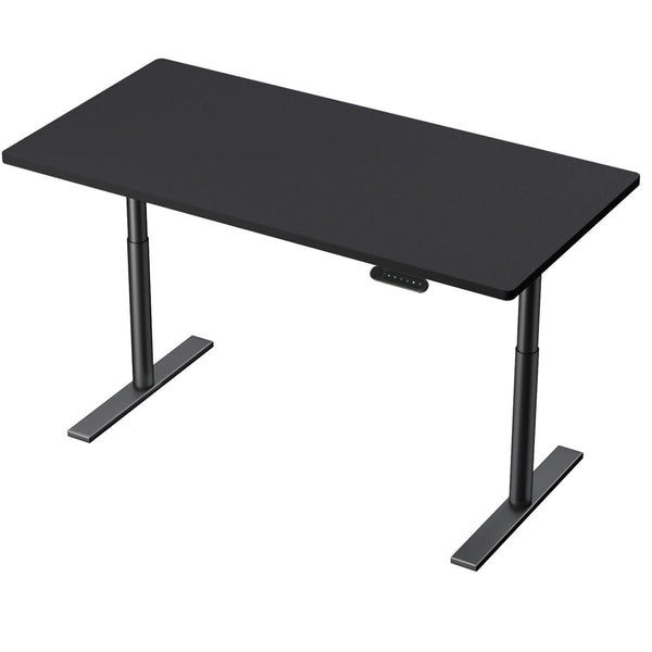 Powder Coated Metal Motorised Adjustable Standing Desk Frame And Particleboard Desktop Standing Desks