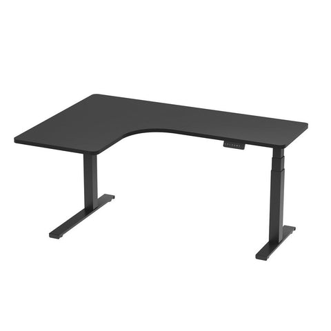 Artiss L Shape Motorised 160Cm Black Standing Desks