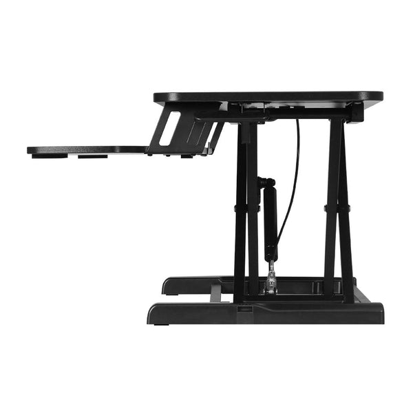 Artiss Standing Desk Riser Height Adjustable Black 80Cm Standing Desks