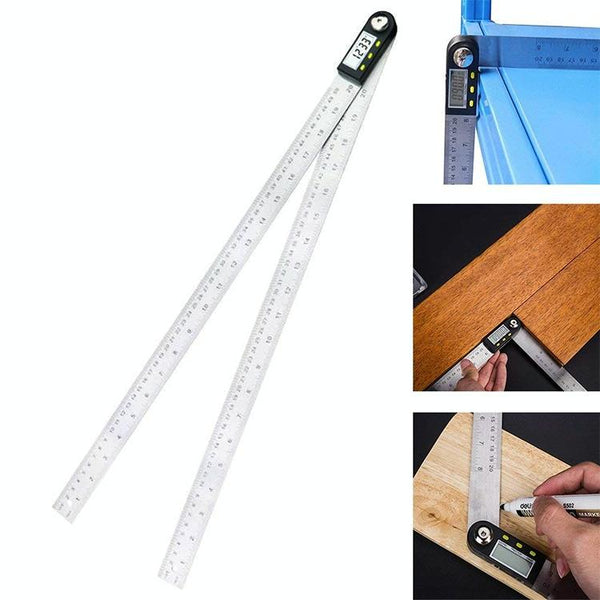 Digital Angle Finder Protractor Ruler With Lcd Display For Precise Measurements Protractors