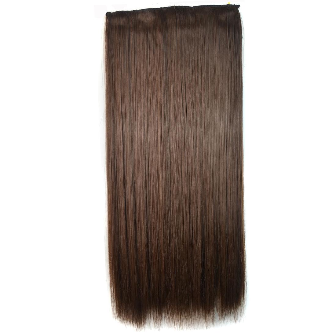 Long Straight Clip In Wig Extension Five Pieces Hair Extensions