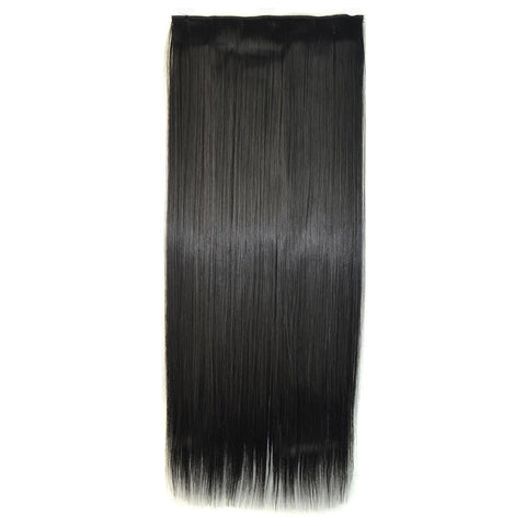 Long Straight Clip In Wig Extension 5 Pieces Hair Extensions