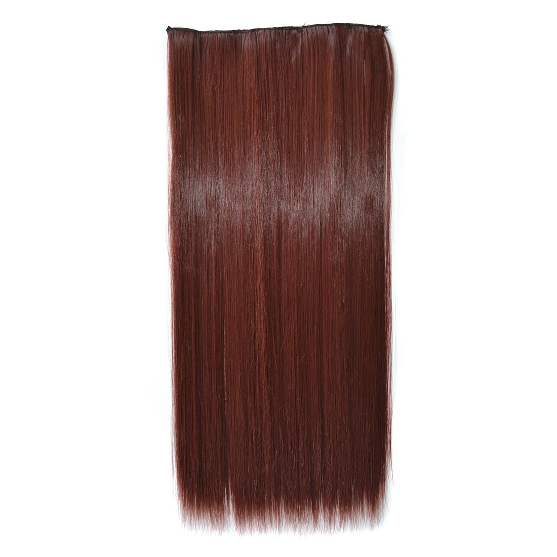 33M35 Long Straight Wig With Five Clips In Natural Look For Hair Extensions