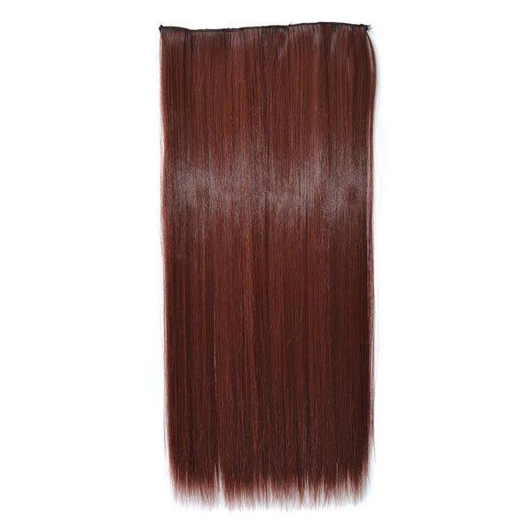 33M35 Long Straight Wig With Five Clips In Natural Look For Hair Extensions