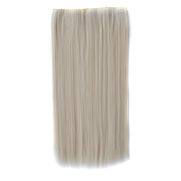 Long Straight Wig Piece With Five Clips Sixty Inches Length Hair Extensions
