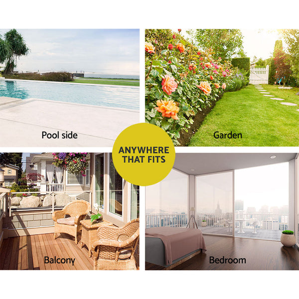 Gardeon Hammock Chair Outdoor Tree Swing Nest Web Hanging Seat 100Cm Hammocks