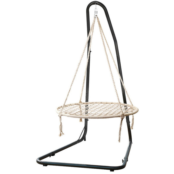 Gardeon Hammock Hanging Chair With Steel Stand Hammocks