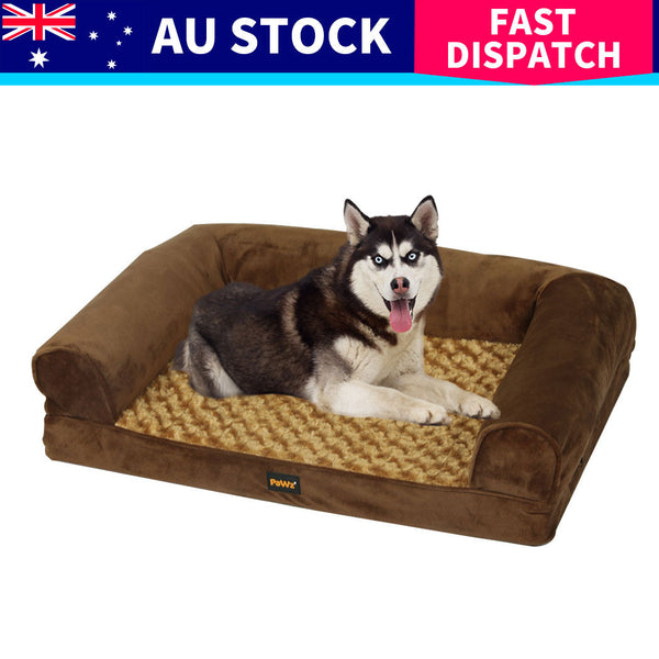 Pawz Pet Bed Sofa Dog Bedding Soft Warm L Pet Beds