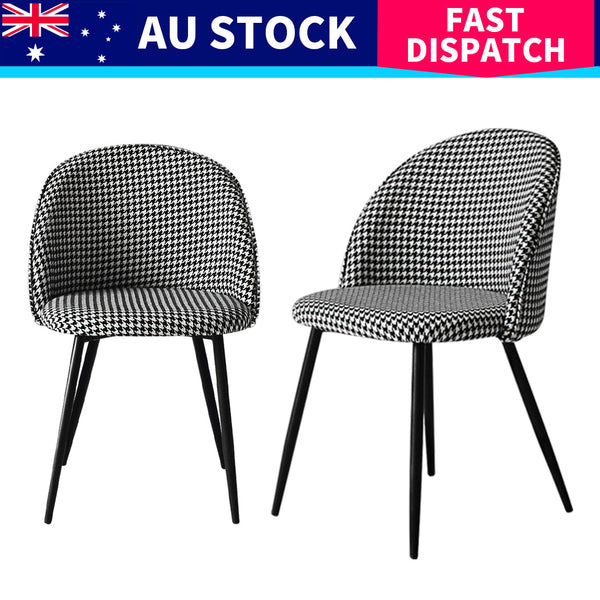 Levede 4X Kitchen Cafe Dining Chairs