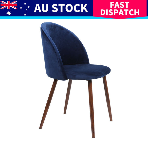 Levede 6X Seat French Navy Dining Chairs