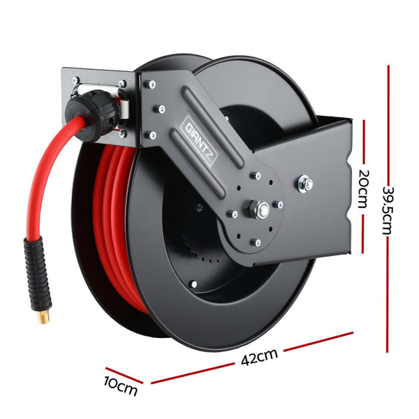 Air Hose Reel 3/8 In X 15M Retractable 300Psi Other Air Tools