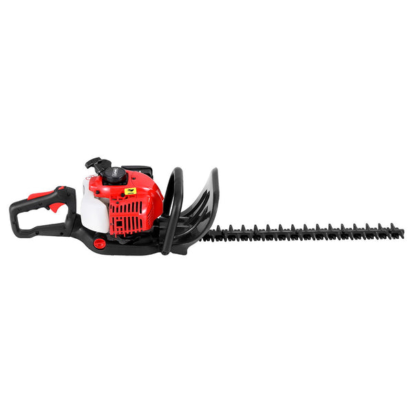 Giantz 25.4Cc Petrol Hedge Trimmer 24" Dual Blade Tree Grass Garden Tool Hedge Trimmers