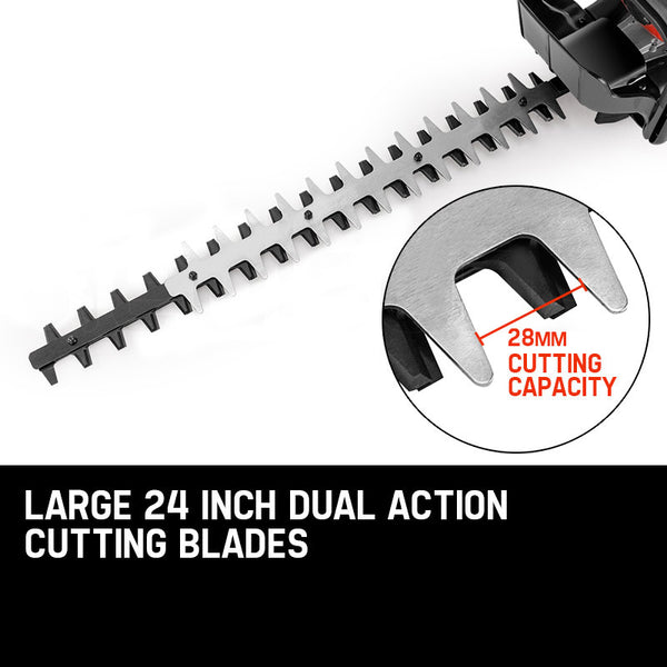 Baumr Ag 26Cc Petrol Hedge Trimmer 2 Stroke Clipper Saw Precision 24 Blade Placeholder