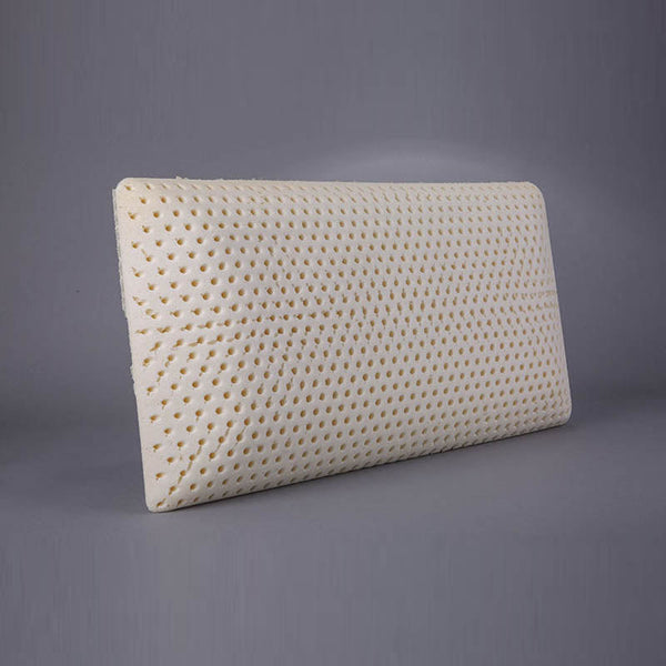 Orthopedic Pillow Beige For Neck Pain Relief Comfortable Breathable 70X40x14cm Pillows