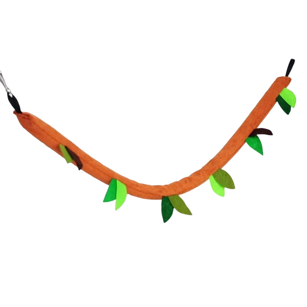 Hamster Ropeway Nest Forest Hammock Soft Toys Leaf Tunnel Small Pets Small Animal Supplies