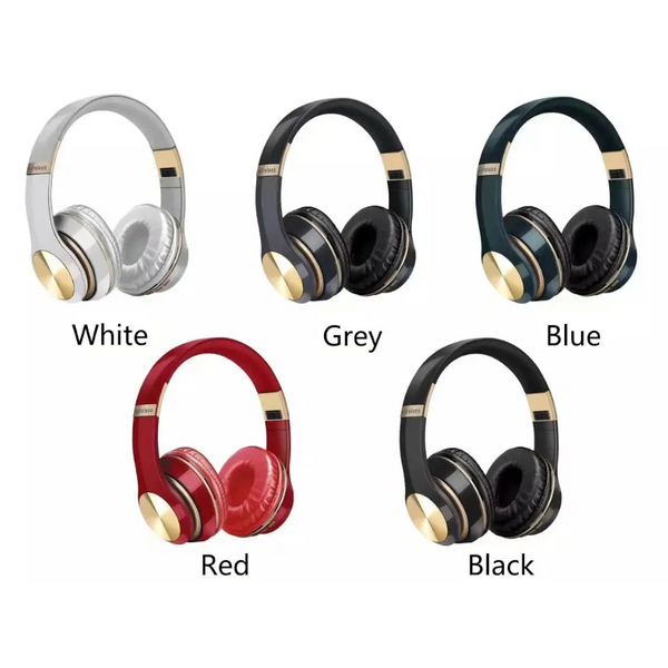 Headphone Blue T5 Bluetooth Wireless Noise Canceling Microphone Headsets