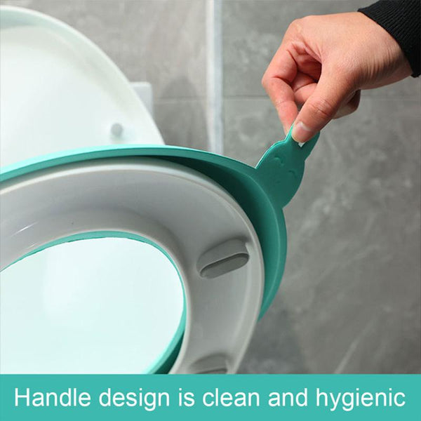 Green Washable Toilet Seat Cover Mat Pad Cushion O Shape Bathroom Accessories Bath Mats Rugs & Toilet Covers