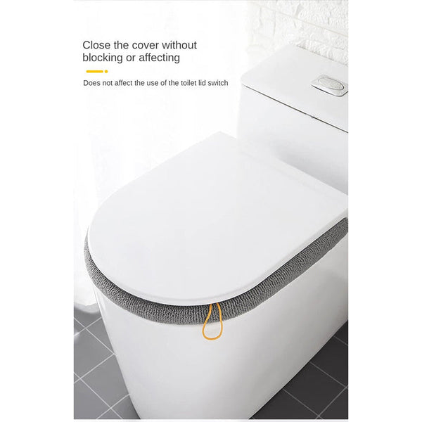 Toilet Seat B Pink Washable Soft Mat Pad Cushion O Shape Bidet Cover Bath Mats Rugs & Toilet Covers