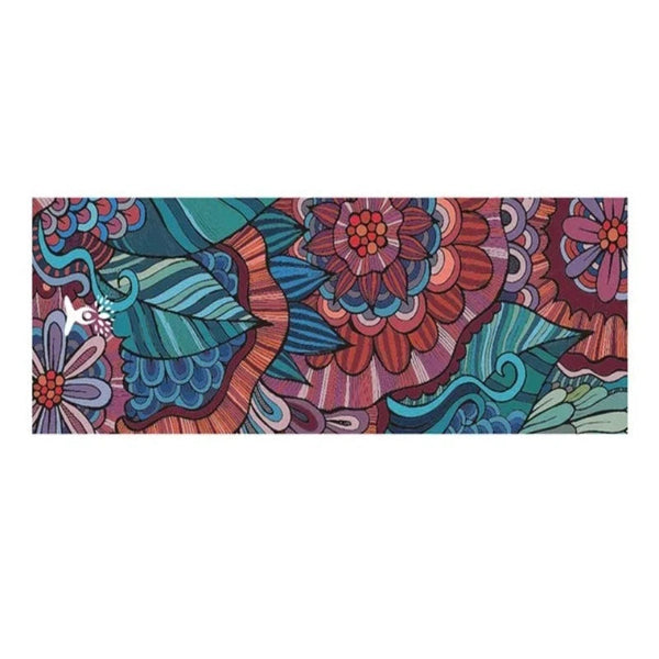 Hot Yoga Mat Towel Printed Non Slip Fitness Workout Cover For Pilates Gym Mats & Non Slip Towels