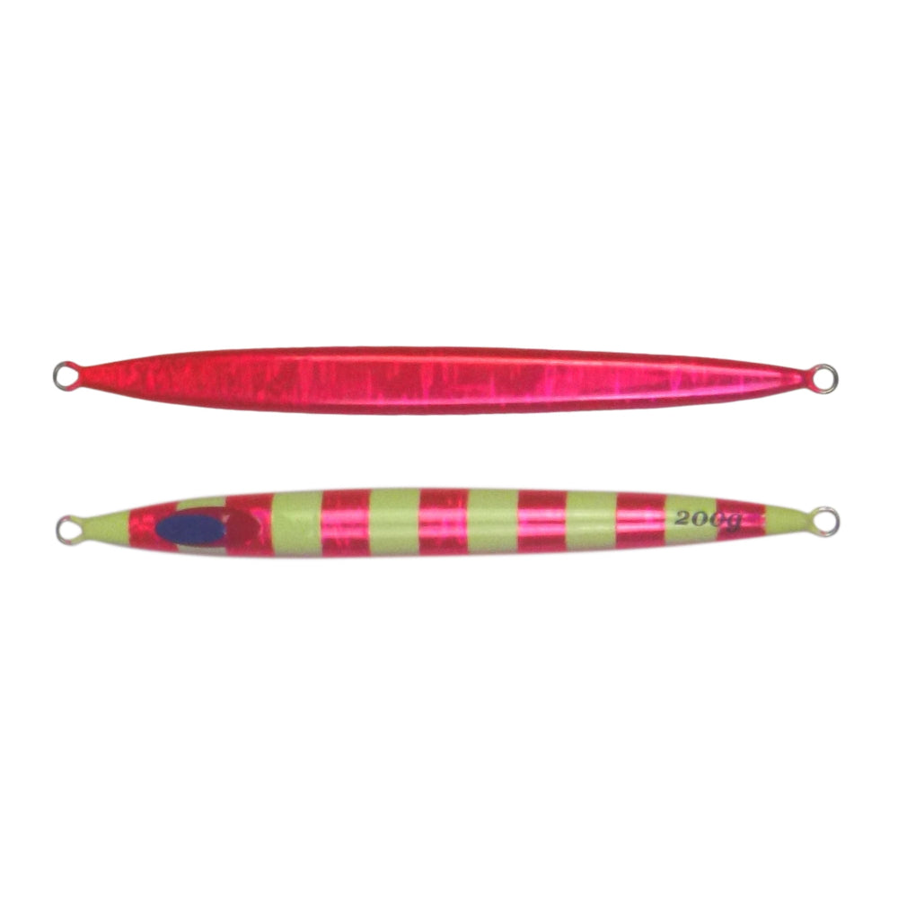 Finesse Lumo Fastdrop Jig 200Gm Hot Pink Qty Baits & Lures
