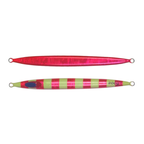 Finesse Lumo Fastdrop Jig 200Gm Hot Pink Qty Baits & Lures
