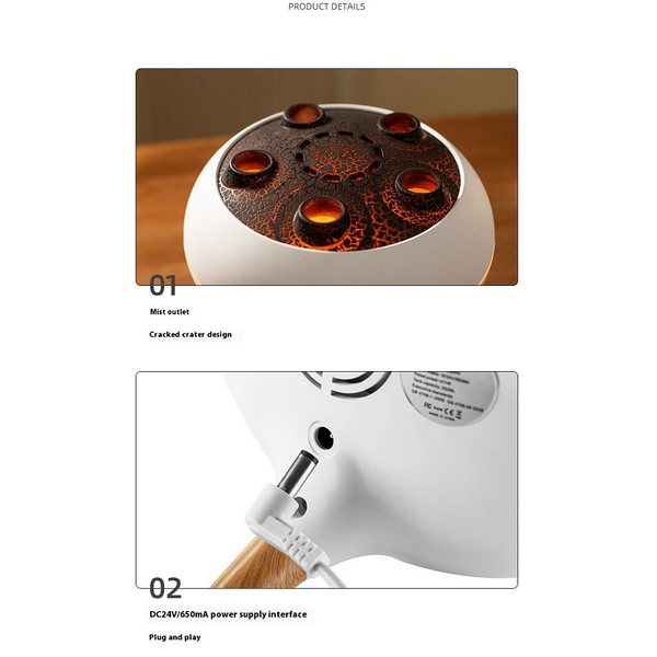 Household Intelligent Jellyfish Ultrasonic Air Humidifier Aroma Diffuser Remote Control Humidifiers