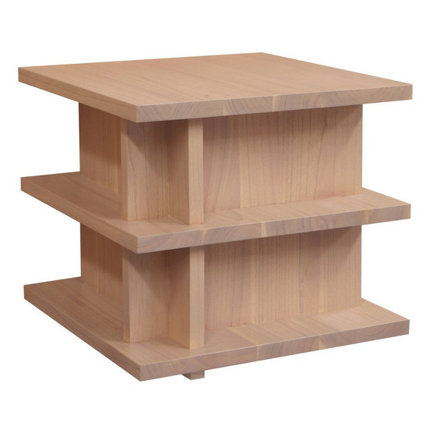 Oversized Square Side Table Natural Side Tables