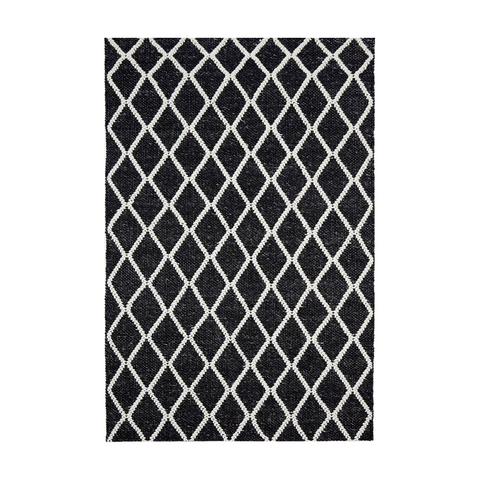 Huxley Black Rug By Culture Rectangle Rugs