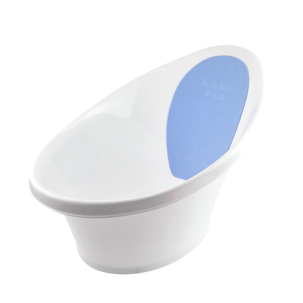 Blue Baby Bath With Backrest & Bum Bump Support Bath Tubs