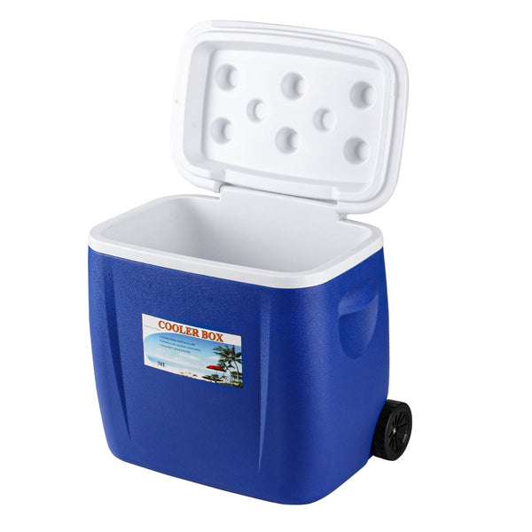 Glacio 38L Ice Cooler Box With Wheels Camping Fridge Ice Chests & Coolers