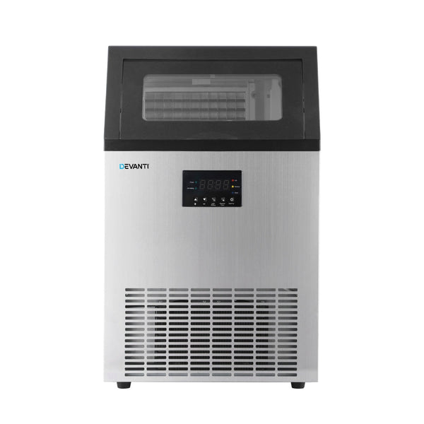 Devanti 60Kg Commercial Ice Maker Machine For Appliances Countertop Ice Makers