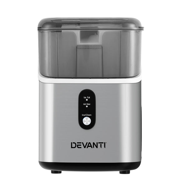 Devanti Ice Maker Machine 15Kg Nugget Cube Countertop Ice Makers