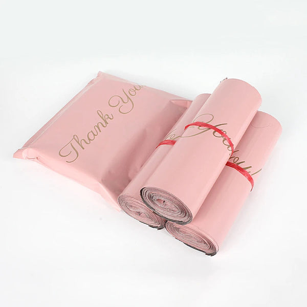 Pink Poly Express Mailing Pouch Clothing Opaque Courier Parcel Bag Other Envelopes & Mailers