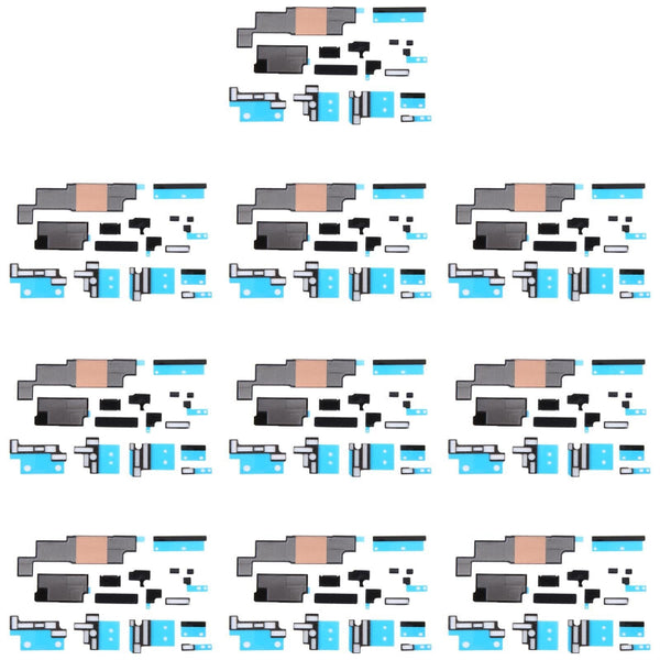 10 Piece Mainboard Heat Sink Sticker Set With Fpc Foam Pads For Iphone 15 Mobile Phone Parts