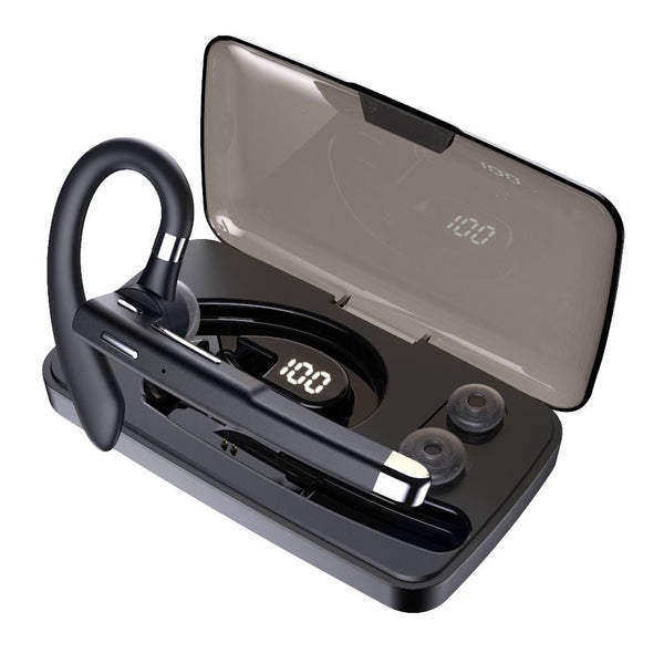 Rotatable Bluetooth Earphone With Charging Box & Digital Display Earbuds