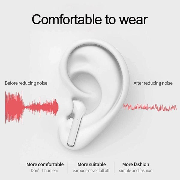 Wireless Charge Full Touch True Stereo Bluetooth Headset Version 5.0 Earbuds