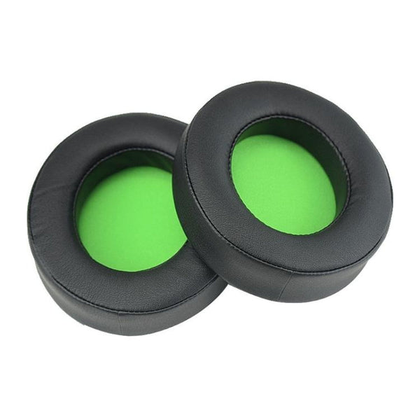 2 Pack Replacement Earpads For Razer Kraken 7.1 V2 Pro Headphones Green Sponge Cushions Headphone Accessories